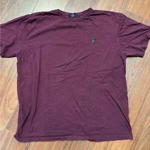 Polo by Ralph Lauren Burgundy Short Sleeve Tee
